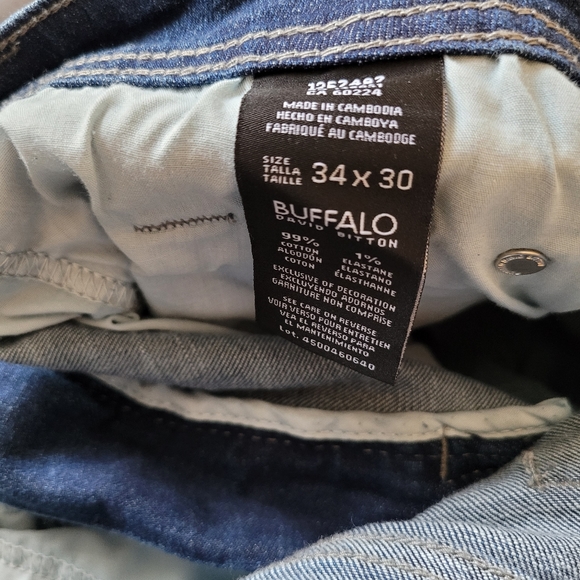Buffalo Men's Jeans - Sz 34x30, Jackson -X, EUC - Picture 8 of 8